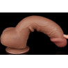 LoveToy SlidingSkin Gode Sliding Skin 18 x 4.7cm Marron
